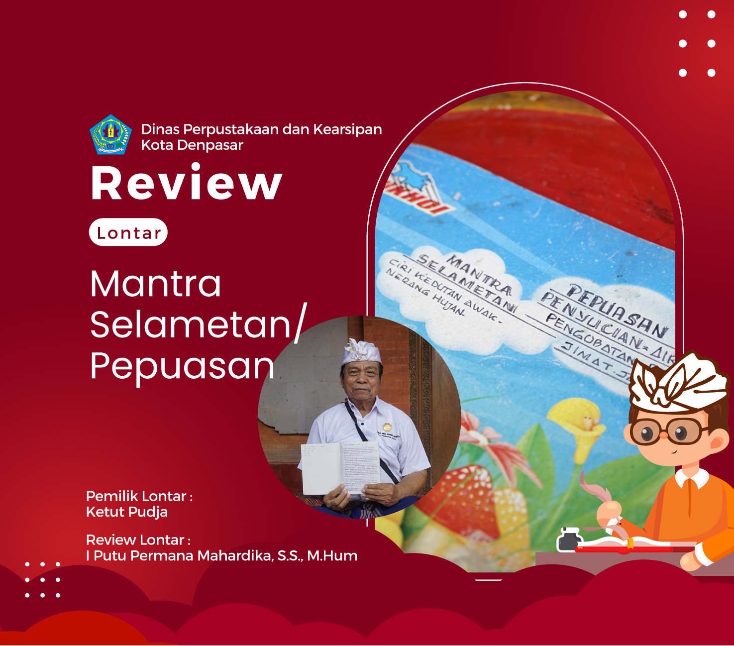 Lontar Mantram Selamatan Pepuasan
